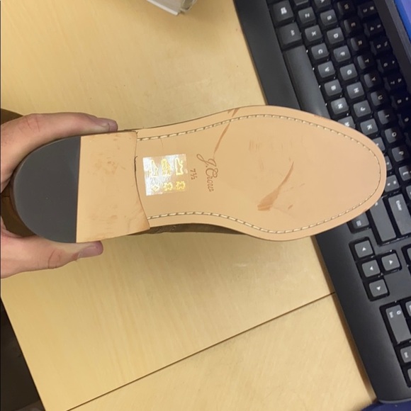 J. Crew Troy Over The Knee Boots Suede K2741 Brown - Picture 2 of 6